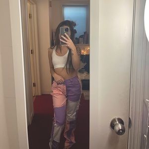 Famous TikTok Patch Jeans